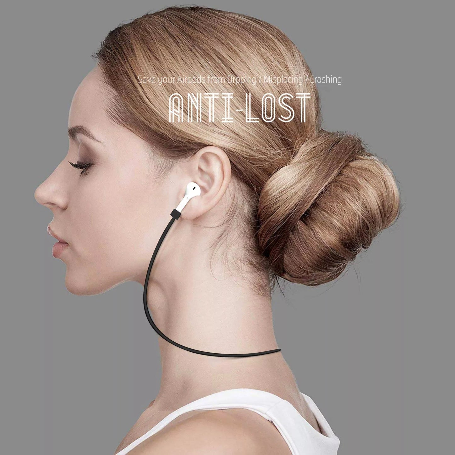 Anti-Loss Magnetic Airpods Necklace Bowlift