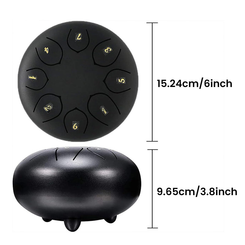 Rain drum as garden instrument