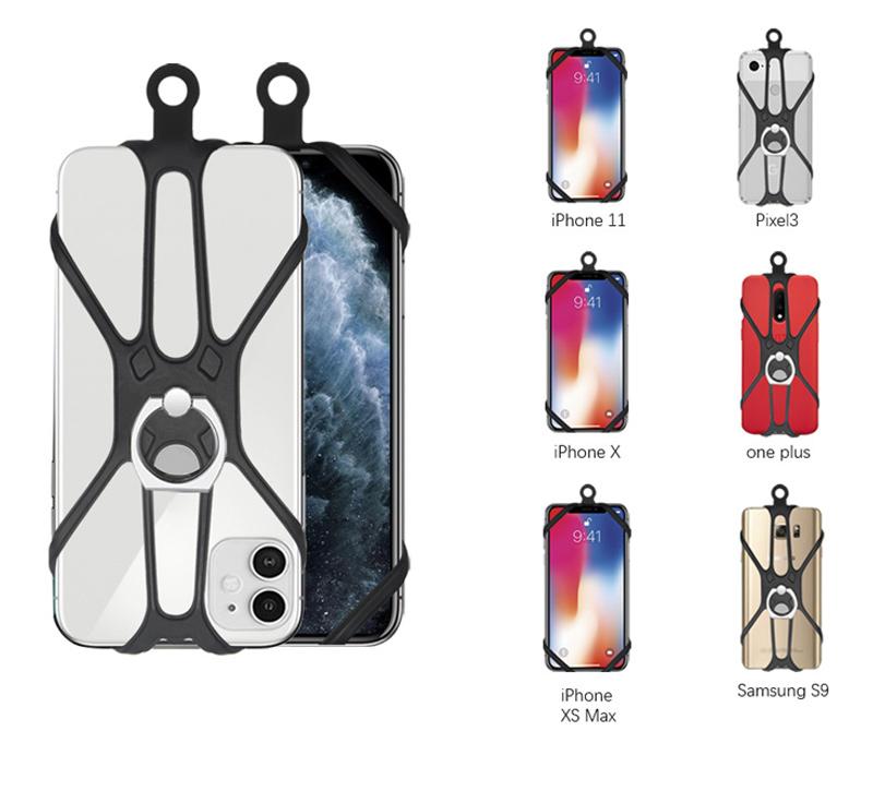 BowLift | Universal Silicone Lanyard Phone Holder
