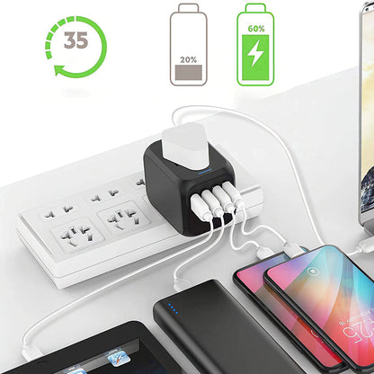 Skanto | Universal Smart Travel Adapter Voltage Converter