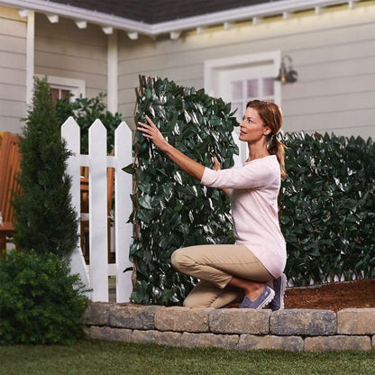 Extendable artificial privacy fence