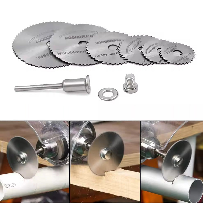 Skanto | Set of 6pcs Metal HSS Circular Saw Blades