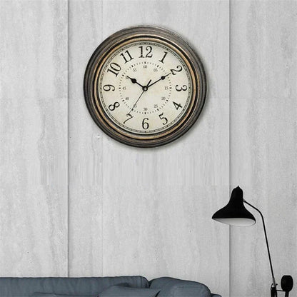 RusticCharm Vintage Wall Clock Bowlift