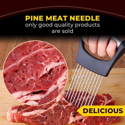 Stainless Steel Onion Cutter Holder, Food Slicers Assistant Tomato Slicer Holder | Bowlift