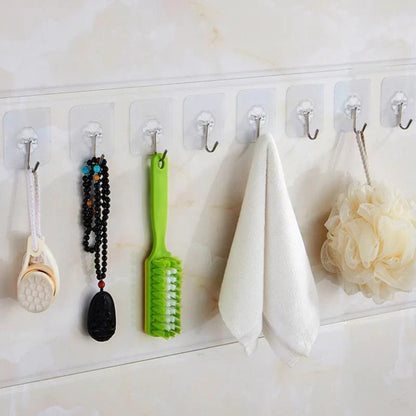 Seamless Adhesive Hooks (10/20/30 Pieces)