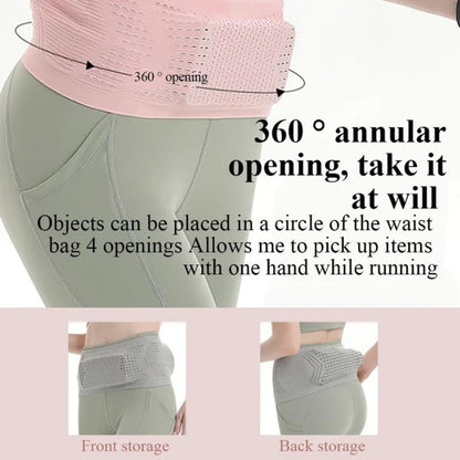 Skanto | Multifunctional Knitted Breathable Hidden Waist Pocket