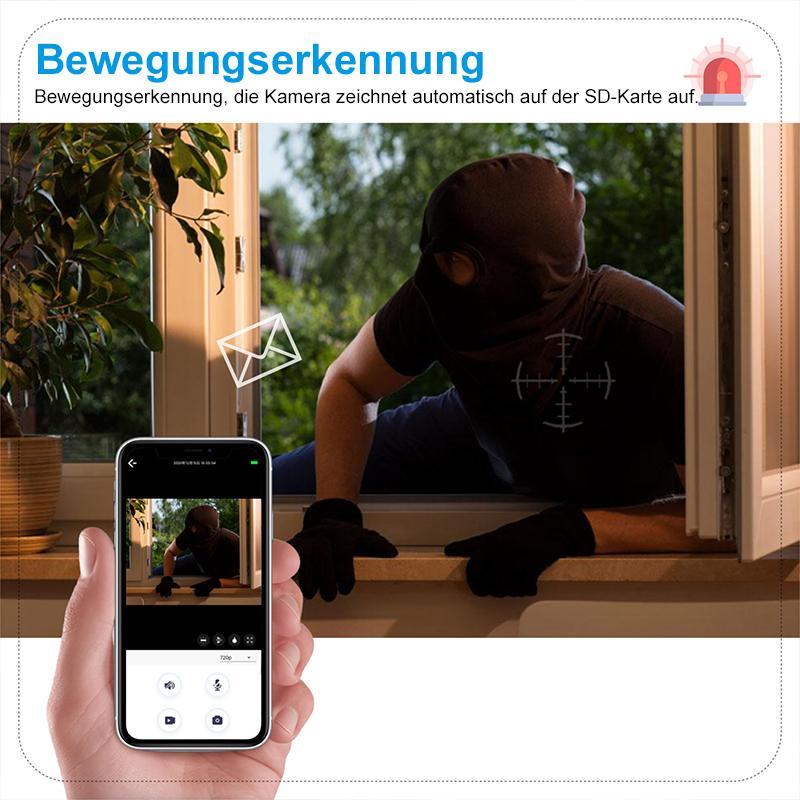 Intelligent wireless WiFi full-color camera with light bulb | Brehn