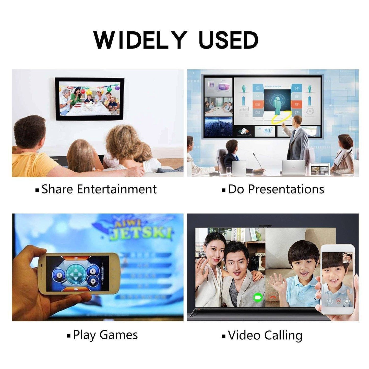 BowLift | HDMI Monitor adapter cable for iPhone/Android to TV