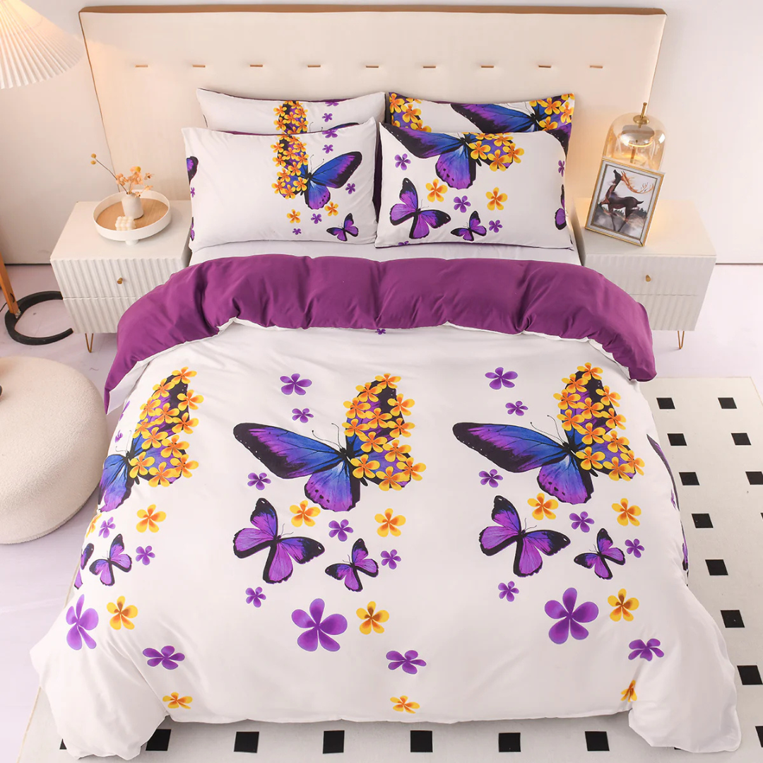 BowLift | Tova – Luxury Modern Duvet Cover Set with Pillowcases