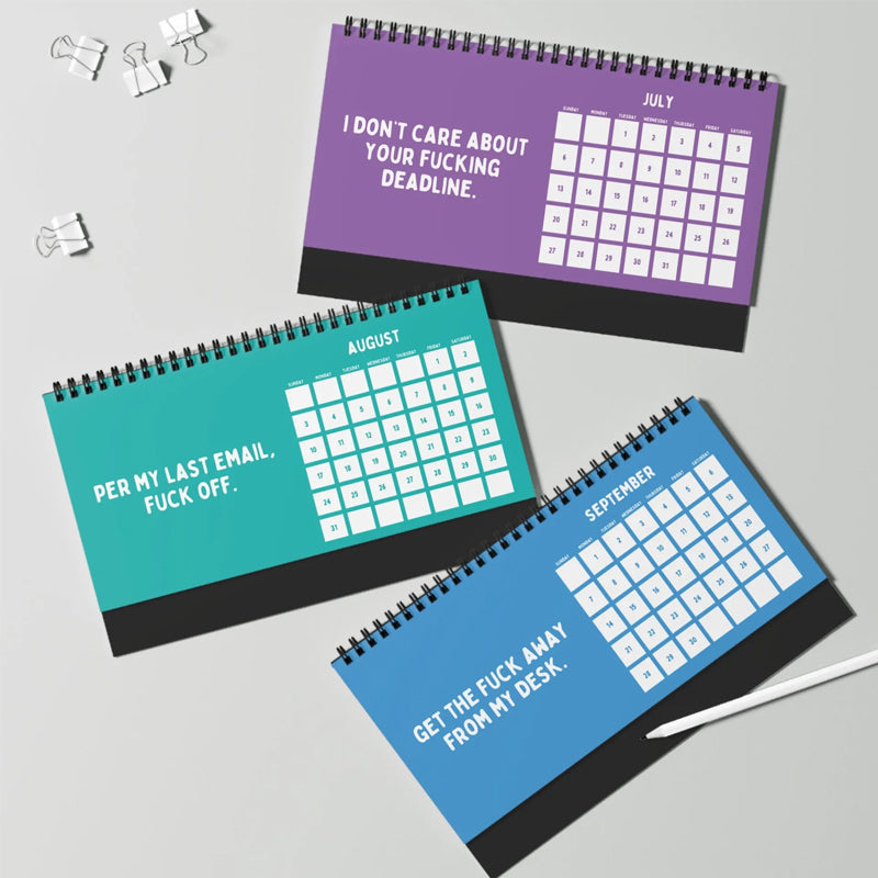 Skanto | Funny 2025 Sarcastic Calendar
