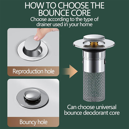 BowLift | Sink drain strainer hair catcher