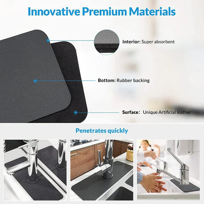 BowLift | Diatomite Faucet Absorbent Mat