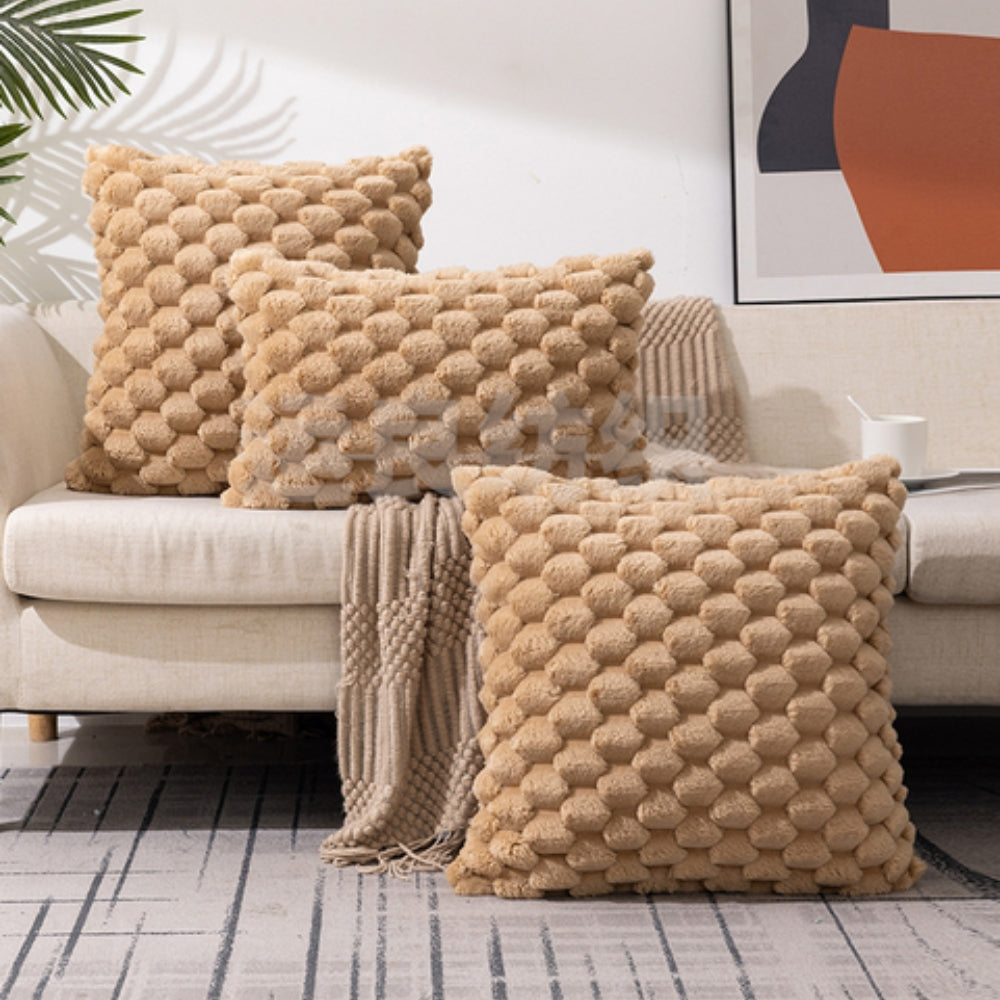VelvetSoft Cushion Cover – Ultra-soft Plush Cover for Sofa or Bed | Karnz