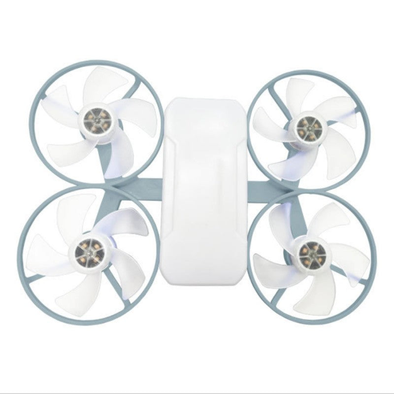 Modern ceiling fan with four blades and light | Karnz