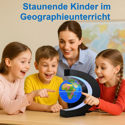 AstroGlobe LED World Globe – Levitating Globe Lamp with Magnetic Suspension
