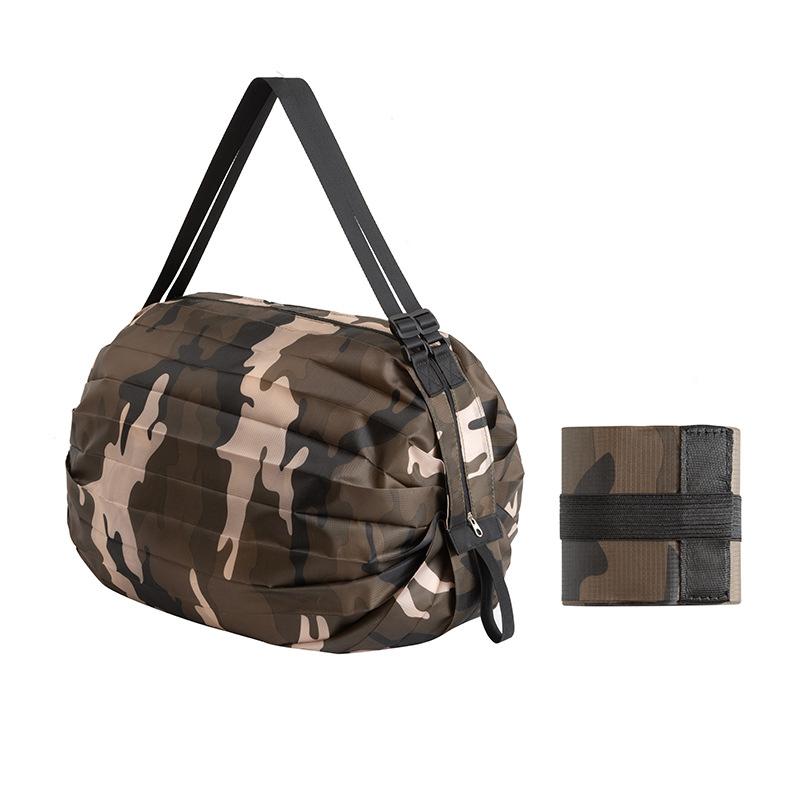Tear-resistant, foldable shopping bag