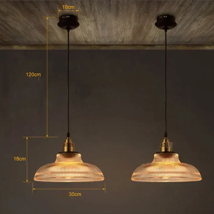 BowLift | Glass Pendant Light | Adjustable Cable, Warm Light Effect & Ideal for Kitchen and Dining Spaces