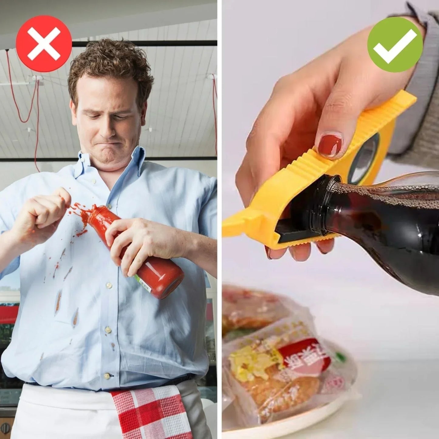 Skanto | Ergonomic Bottle Opener with Practical Handle for Easy Use