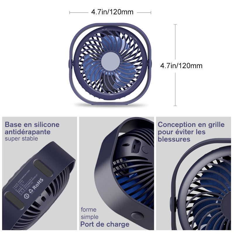 Mini-USB-Fan Square | Bowlift