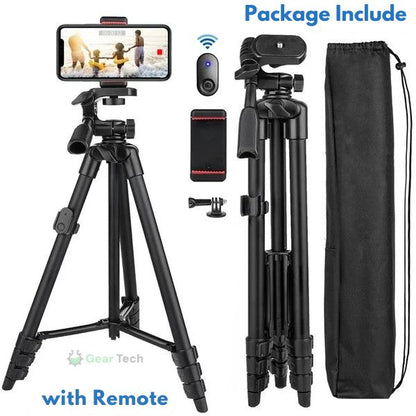 Skanto | Extendable Phone Stand with Bluetooth Remote - Versatile Selfie Stick and Tripod