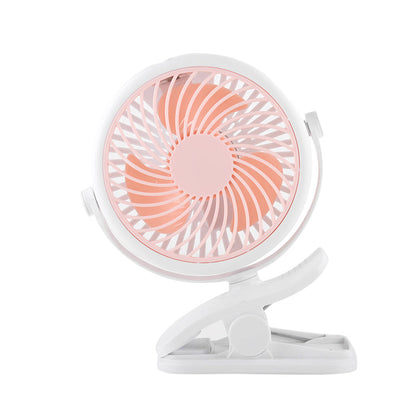BowLift | Portable Clamp Fan with 360° Rotation – USB & Rechargeable Battery
