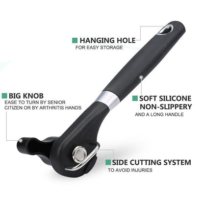 Stainless Steel Safe Cut Can Opener