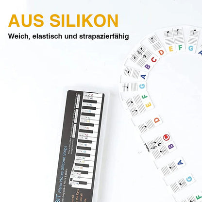 Brehn | Removable Piano Keyboard Note Labels