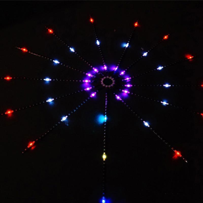 LED lights from fireworks | Bowlift