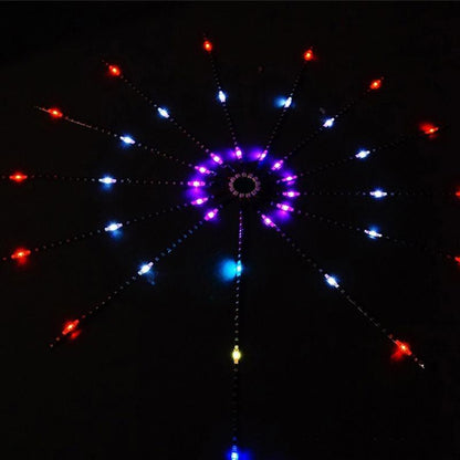 LED lights from fireworks | Bowlift
