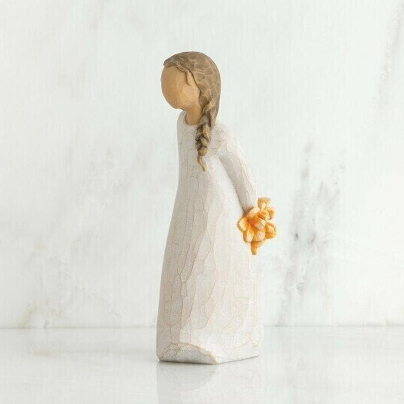 Ornament - Girl with a bouquet | Bowlift