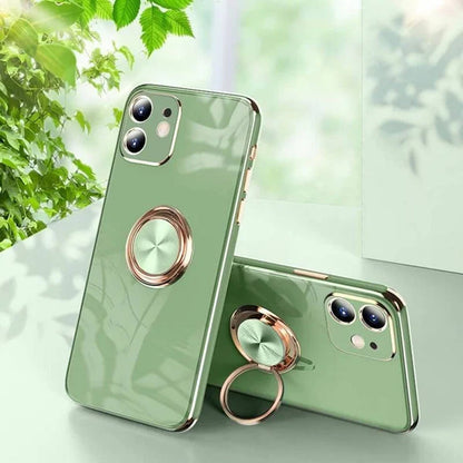 BowLift | Plated Case with Ring For iPhone