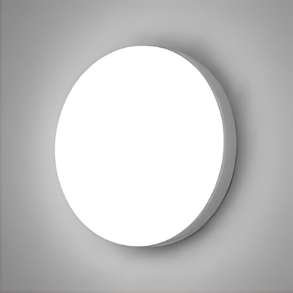 Moisture-resistant LED wall light with modern design for outdoor areas