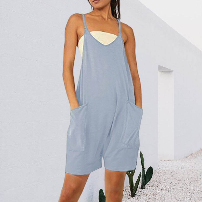 Sleeveless Dress with Pockets | Skanto