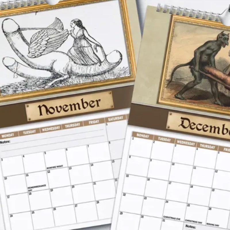 Skanto | Funny Medieval Calendar 2025 – Humor & Art