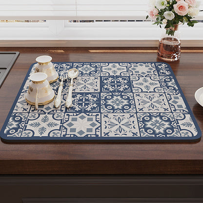 BowLift | Retro Quick-drying Water-repelling Mat for Kitchen-Bar-Countertops