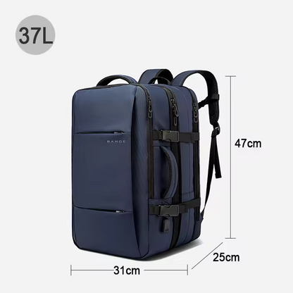 BowLift | Waterproof Expandable Travel Backpack – Large Capacity & Anti-Theft Protection