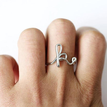 Skanto | Simple A-Z Letter Ring