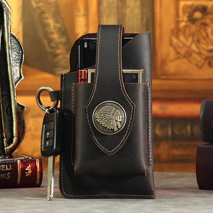BowLift | Multifunctional Leather Mobile Phone Bag