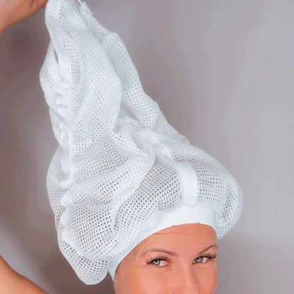 BowLift | Net Plopping Cap for Drying Curly Hair