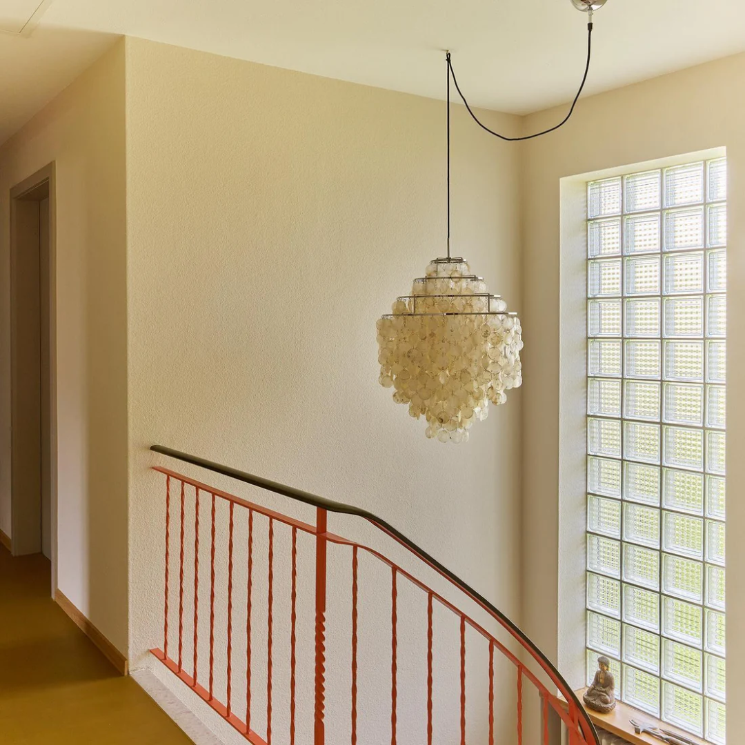 Skanto | Stylish Vintage Lamp with Shells and Coastal Ambiance