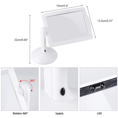 BowLift | Hands-free Desk Magnifying Glass with LED