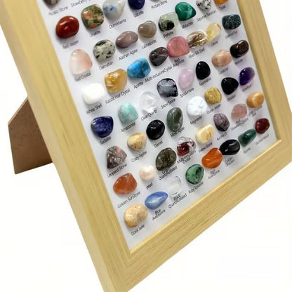 Skanto | 80 Mineral Specimen Framed Box