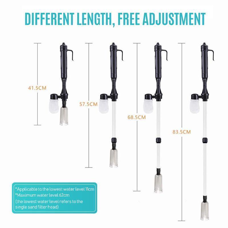 Automatic Fish Tank Water Changer Electric Gravel Cleaner | Skanto