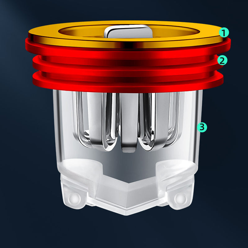 BowLift | Magnetic odor-neutralizing floor drain core