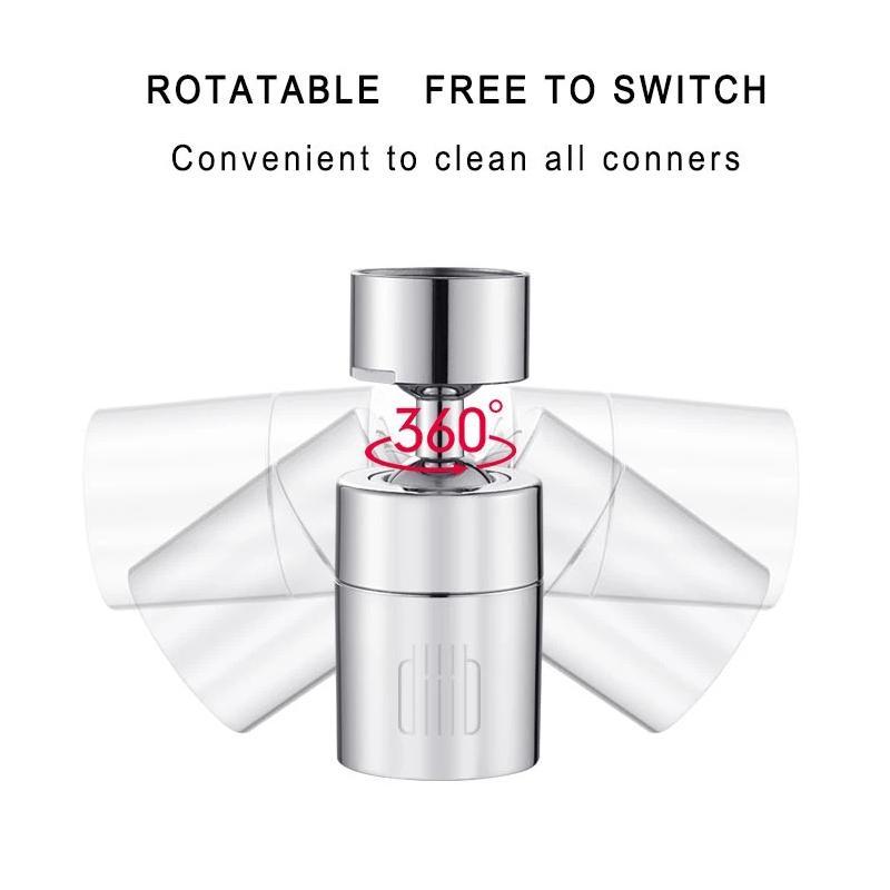 Swiveling Dual-Function Bubbler Faucet Head | Karnz