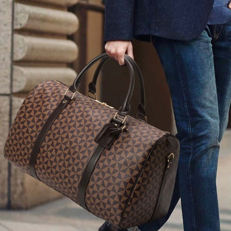 Skanto | Westman – Premium Leather Unisex Travel Bag Stylish Duffel Bag