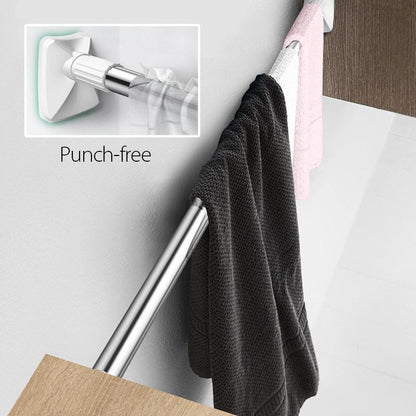 No Drill Clothing Hanger Telescopic Rod | Bowlift