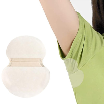 Sweat-absorbing armpit pads