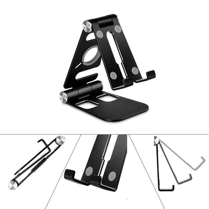 Multipurpose foldable smartphone holder made of aluminum alloy | Bowlift