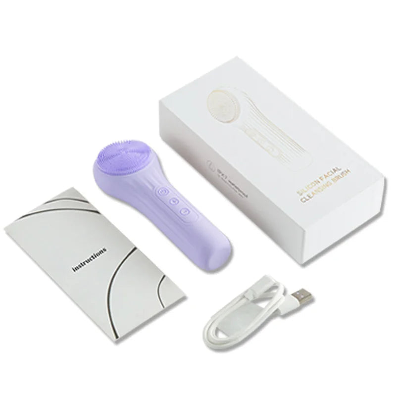 BowLift | Rechargeable Face Scrubber with Facial Cleansing Brush